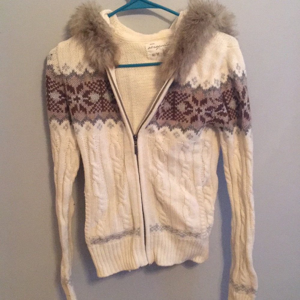 Zip up sweater